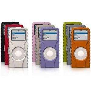 XtremeMac Tuffwrap 3-Pack for iPod nano Gray/Pink/Lavender